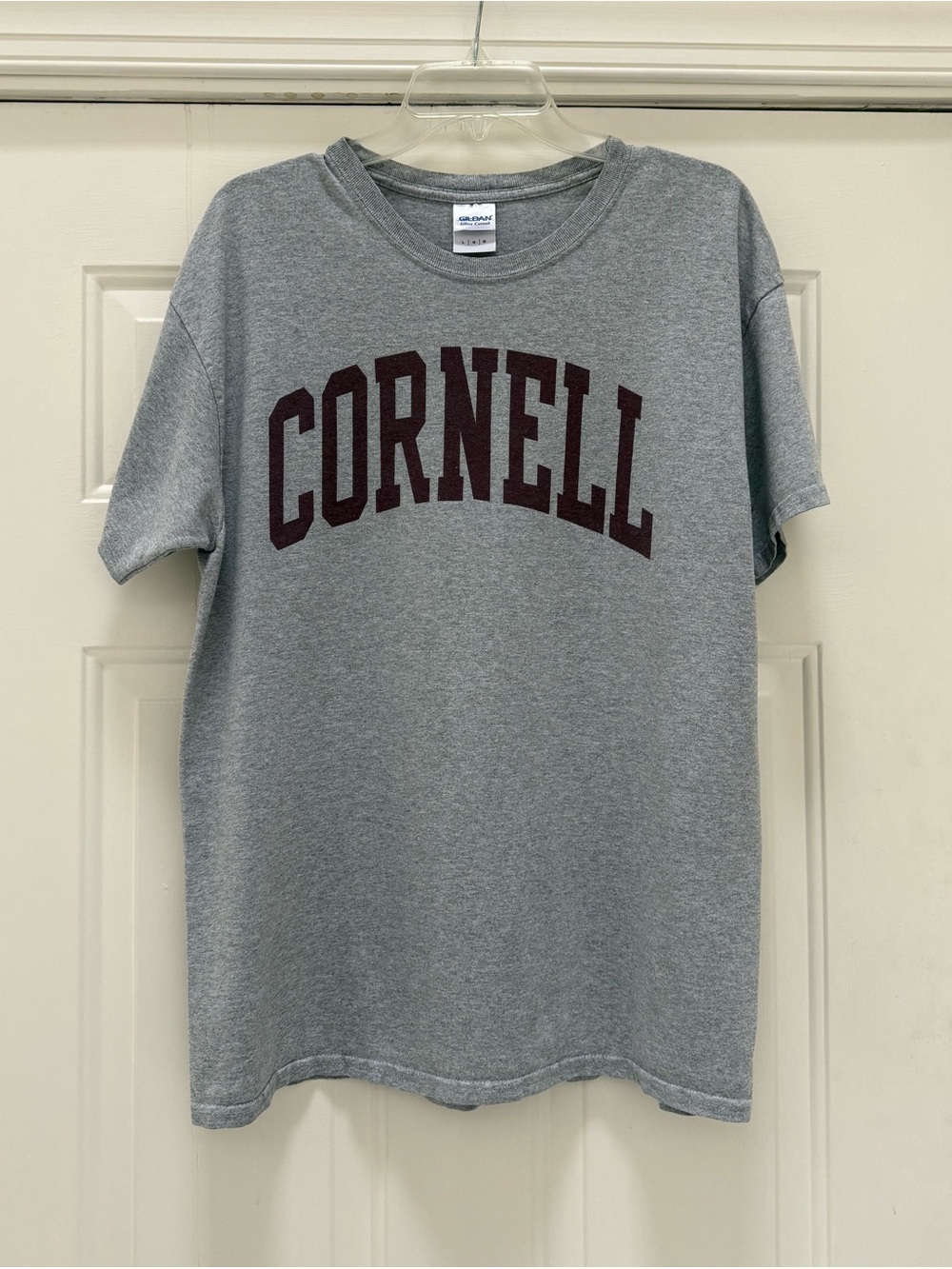 EUC Cornell University Tee Gray/Burgundy